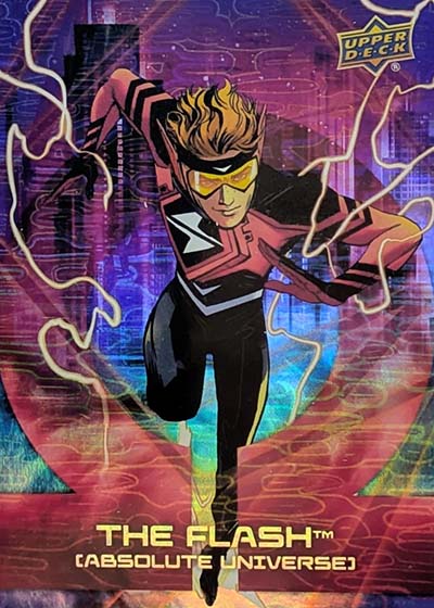 2026 Upper Deck DC Absolute Universe Omega Rainbow The Flash