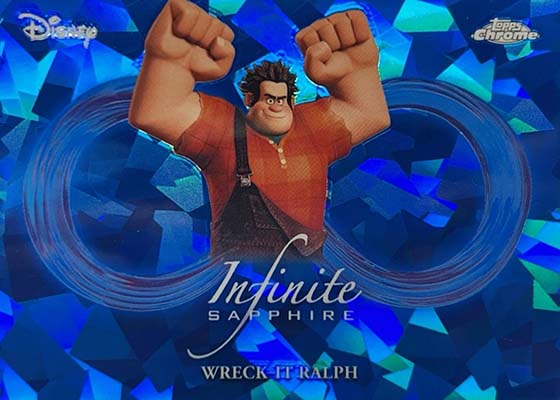 2026 Topps Chrome Sapphire Disney Infinite Sapphire Wreck-It Ralph