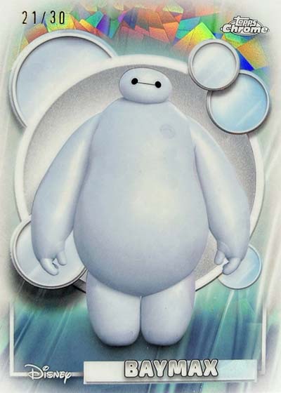 2026 Topps Chrome Sapphire Disney White Sapphire Baymax