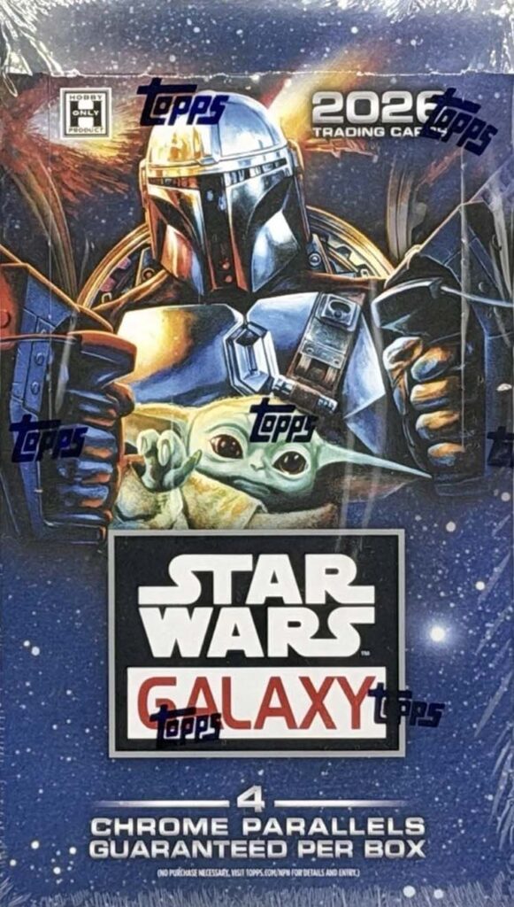 2026 Topps Chrome Star Wars Galaxy Hobby Box