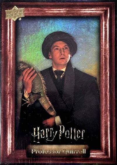 2026 Upper Deck Tim Hortons Harry Potter UD Portrait Red Rainbow Professor Quirrell
