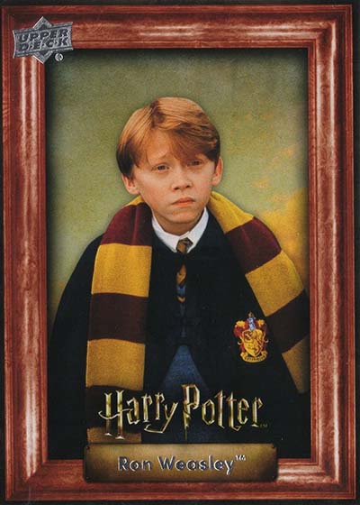 2026 Upper Deck Tim Hortons Harry Potter UD Portraits Red Ron Weasley