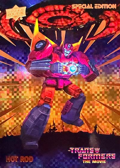 2026 Upper Deck Transformers the Movie Unicron Hot Rod